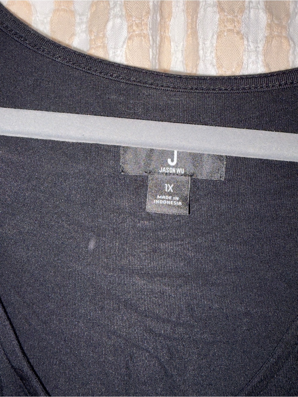 Jason Wu Black V-Neck Smocked-Waist Maxi Dress - Picture 2 of 3